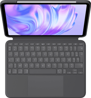 Logitech Combo Touch Apple iPad Pro 11" (2024) Étui Clavier AZERTY Gris