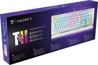 Turtle Beach Vulcan II Mechanical Gaming Keyboard White AZERTY
