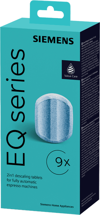 Siemens 9x Pastilles de Détartrage TZ80032A
