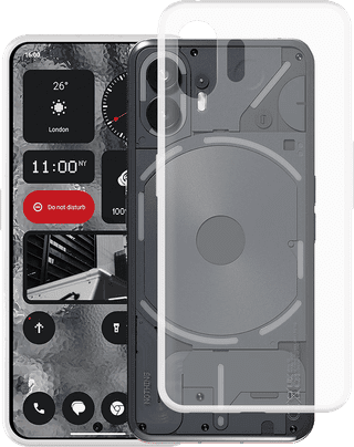 Just in Case Soft Design Nothing Phone (2) Back Cover Transparent