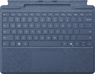 Microsoft Surface Pro 13 Pouces Type Cover avec Emplacement de Stockage pour Stylet Saphir AZERTY