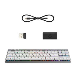 Logitech G515 TKL LIGHTSPEED Gaming Keyboard AZERTY White