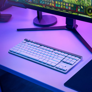 Logitech G515 TKL LIGHTSPEED Gaming Keyboard AZERTY White