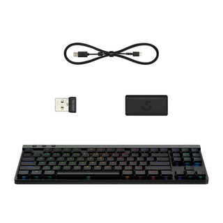 Logitech G515 TKL LIGHTSPEED Gaming Keyboard AZERTY Black