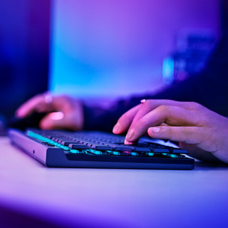 Logitech G515 TKL LIGHTSPEED Gaming Keyboard AZERTY Black