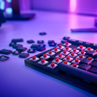 Logitech G515 TKL LIGHTSPEED Gaming Keyboard AZERTY Black