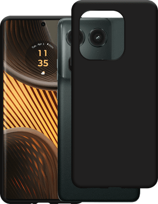 Just in Case Soft Design Motorola Edge 50 Ultra Back Cover Black