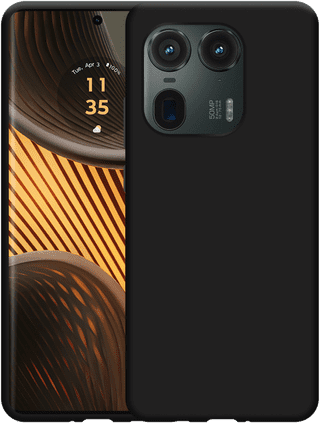 Just in Case Soft Design Motorola Edge 50 Ultra Back Cover Black