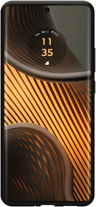 Just in Case Soft Design Motorola Edge 50 Ultra Back Cover Black