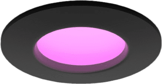 Philips Hue recessed spot light Slim - White and color - 90mm - black