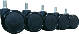 Euroseats Desk Chair Wheels for Hard Floors