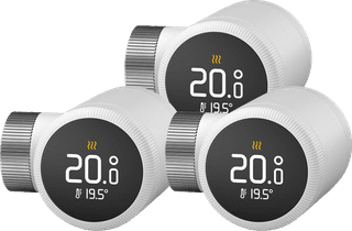 Tado Tête Thermostatique Connectée X - Lot de 3 (Extension)