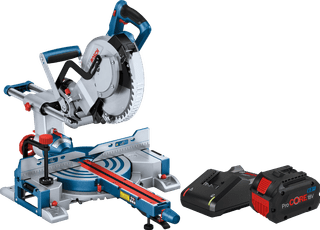 Bosch Professional GCM 18 V-254 D + Batterie ProCORE 18 V 8,0 Ah et Chargeur