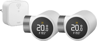 Tado Tête Thermostatique Connectée X - Kit de Démarrage Lot de 2