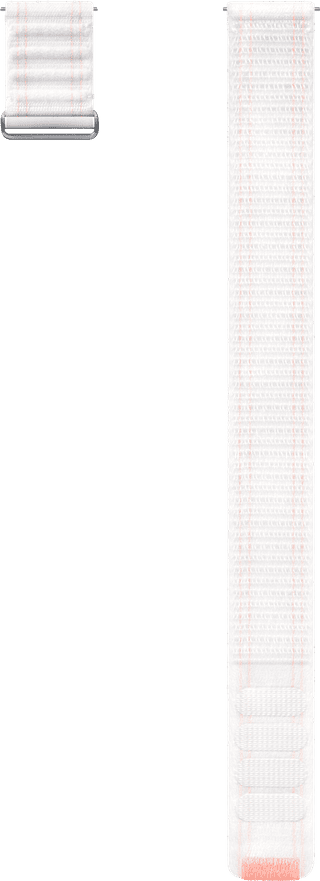 Samsung Bracelet en Nylon 20 mm Blanc S/M