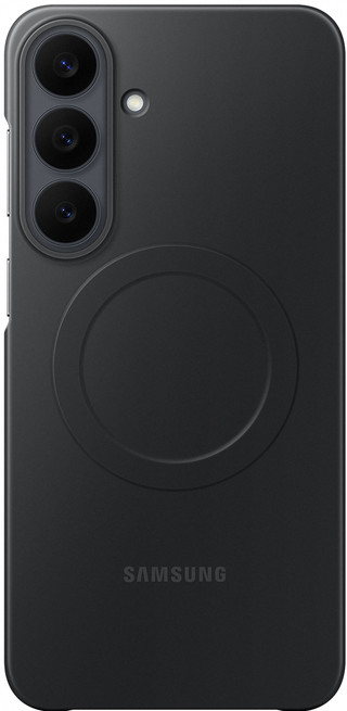 Samsung Galaxy S26 FE Siliconen Slim Back Cover met Magneet Zwart