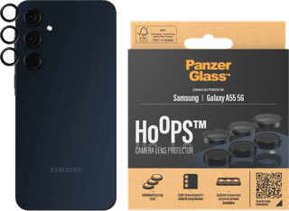 PanzerGlass Hoops Samsung Galaxy A55 Camera Lens Protector Glas