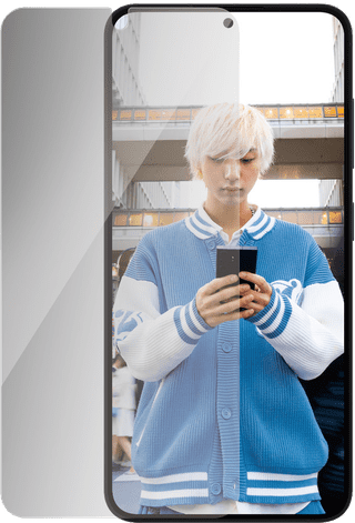 PanzerGlass Ultra-Wide Fit Samsung Galaxy S24 Privacy Screenprotector Glas