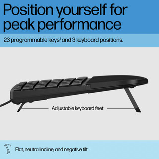 HP 480 Comfort Wired Keyboard AZERTY