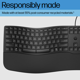 HP 480 Comfort Wired Keyboard AZERTY