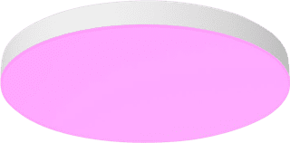 Philips Hue Datura Panel Light - White and Color - Round - White - Small