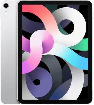 Refurbished iPad Air (2020) 256GB Wifi Zilver (Zo goed als nieuw)