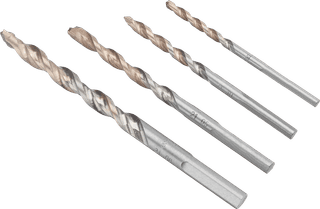 Irwin 4-piece Concrete Drill Bit Set