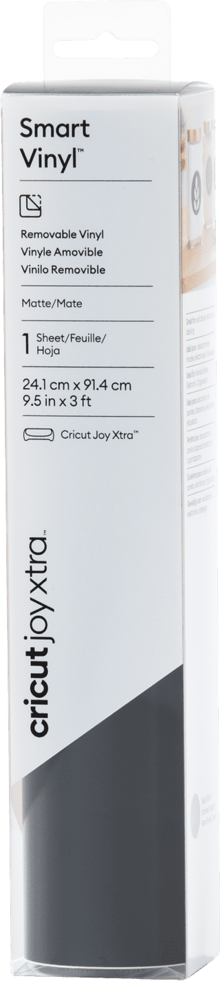 Cricut Smart Vinyl Removable 24x91cm Black