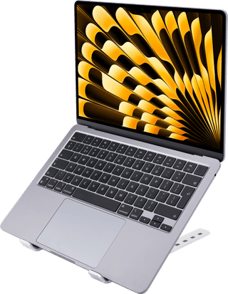 BlueBuilt Foldable Adjustable Laptop Stand 10 - 17 Inches