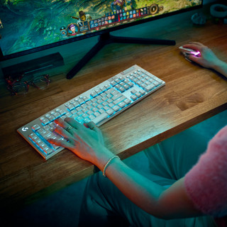 Logitech G915 X Lightspeed Wireless Gaming Toetsenbord Wit FR Azerty