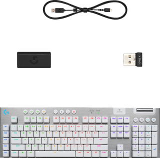 Logitech G915 X Lightspeed Wireless Gaming Toetsenbord Wit FR Azerty