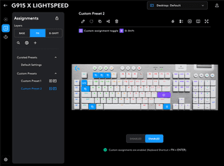 Logitech G915 X Lightspeed Wireless Gaming Toetsenbord Wit FR Azerty