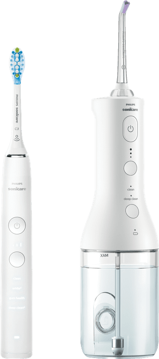 Philips Sonicare DiamondClean 9000 HX3886/41 + Power Flosser