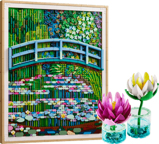 LEGO Waterlelies Kunst Set 31220 + 11511