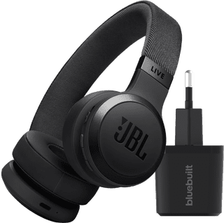 JBL Live 670NC Zwart + BlueBuilt Quick Charge Oplader met Us