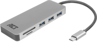 ACT USB-C 4-port USB Hub with Power Delivery