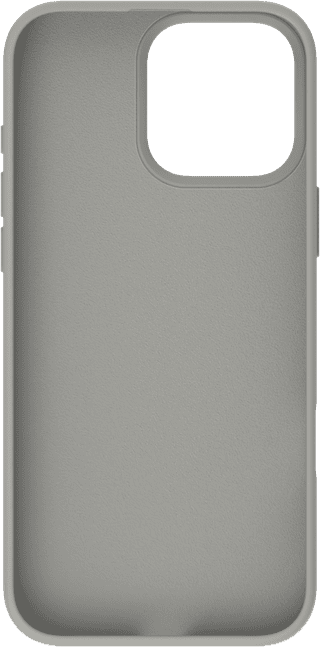 BlueBuilt Back Cover iPhone 16 Pro Max Grijs + Screenprotector Glas Duo Pack