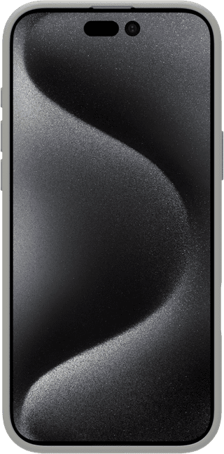 BlueBuilt Back Cover iPhone 16 Pro Max Grijs + Screenprotector Glas Duo Pack