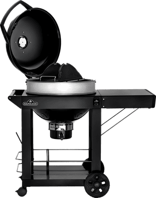 Napoleon PRO-CART houtskool kettle 57cm + Napoleon Hoes voor Houtskool Kettle CART