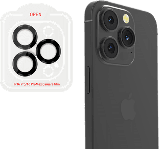 BlueBuilt Apple iPhone 16 Pro/16 Pro Max Camera Lens Protector Aluminum