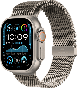 Apple Watch Ultra 2 4G 49 mm Argent Bracelet Milanais S