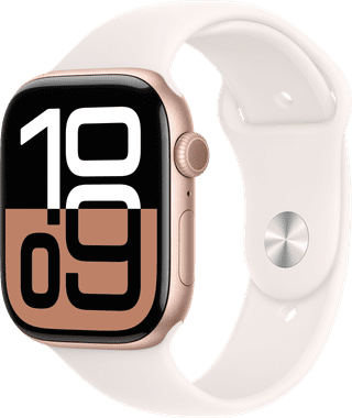 Apple Watch Series 10 46mm Rose Gold Sport Band S/M
