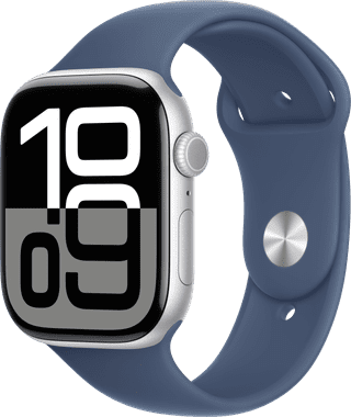 Apple Watch Series 10 46mm Silver Sport Band S/M
