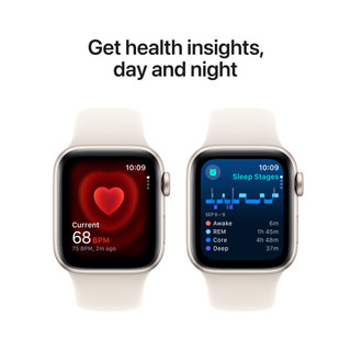Apple Watch SE 2024 4G 40mm Starlight Sport Band M/L
