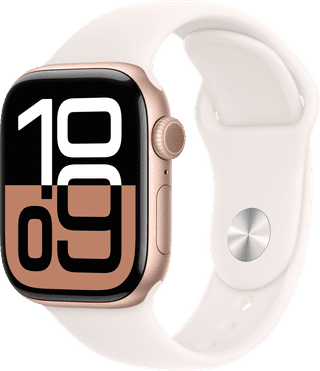 Apple Watch Series 10 42mm Rose Gold Sport Band S/M