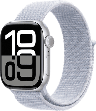 Apple Watch Series 10 42 mm Argent Boucle Sport