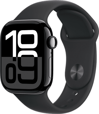 Apple Watch Series 10 4G 42mm Black Sport Band M/L