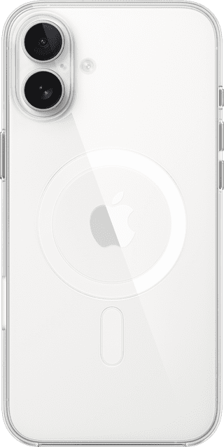 Apple iPhone 16 Plus Back Cover with MagSafe Transparent