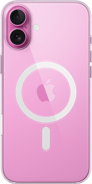 Apple iPhone 16 Plus Back Cover with MagSafe Transparent