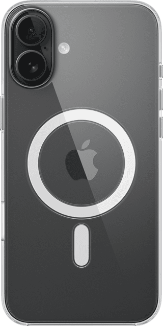 Apple iPhone 16 Plus Back Cover with MagSafe Transparent